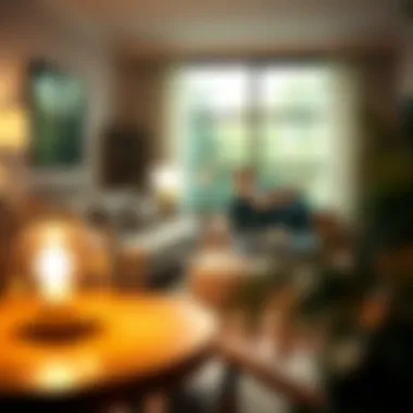 Cozy interior setup featuring Ashley Furniture products