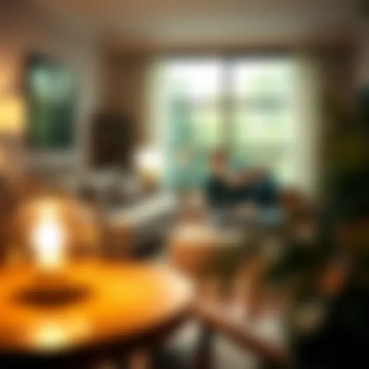 Cozy interior setup featuring Ashley Furniture products