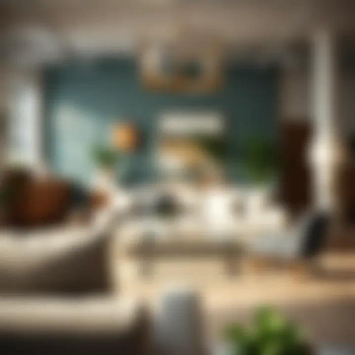 Trendy furniture pieces reflecting modern design