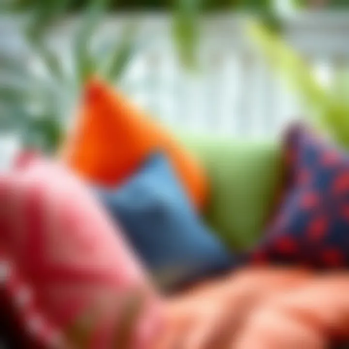 Stylish Colorful Cushion Designs Stylish arrangement of colorful cushion designs