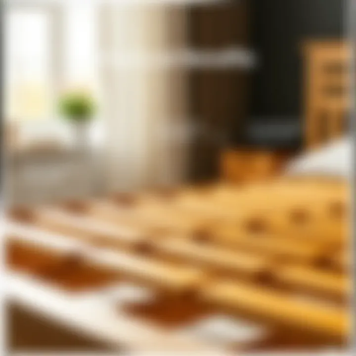 Diagram highlighting the structural advantages of birch bed slats over alternatives