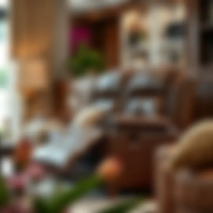 Luxurious Leather Loveseat Recliner Luxurious leather loveseat recliner with a stylish cover