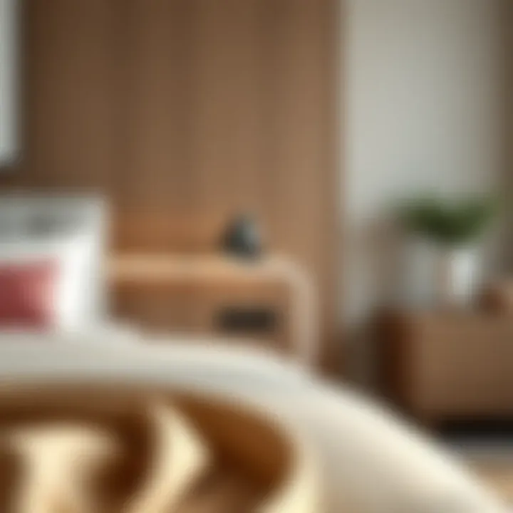 Elegant side rail designs enhancing bedroom decor