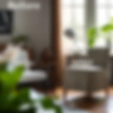 Before and after transformation of a chair with Ektorp slipcover