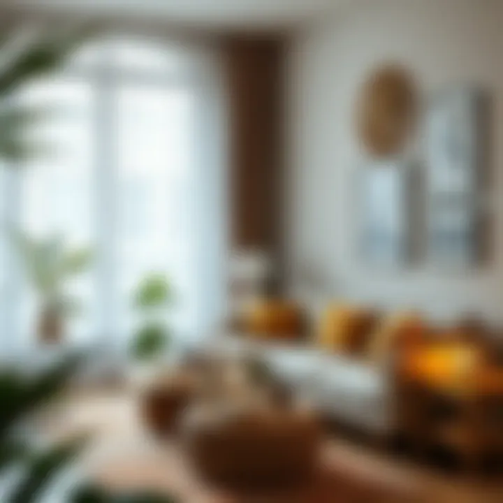 Decorative elements enhancing urban home aesthetics