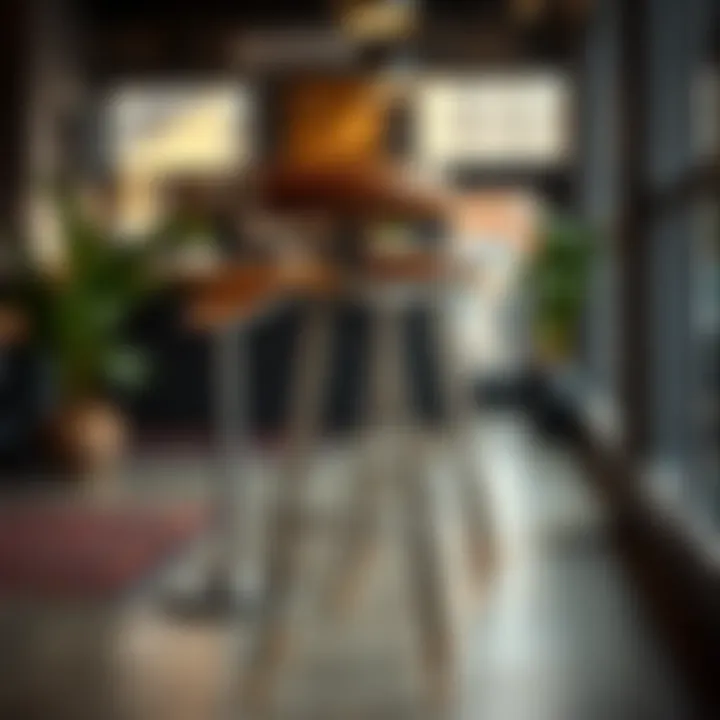 Maintenance tips for used bar stools in urban environments