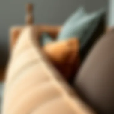 Luxurious Upholstery Materials for 62 Inch Sofas Close-up of luxurious materials used in 62 inch sofa upholstery