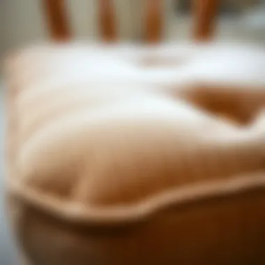 Close-up of rich corduroy texture showcasing durability and style