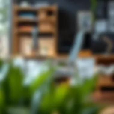 Stylish desk chair made of high-quality materials