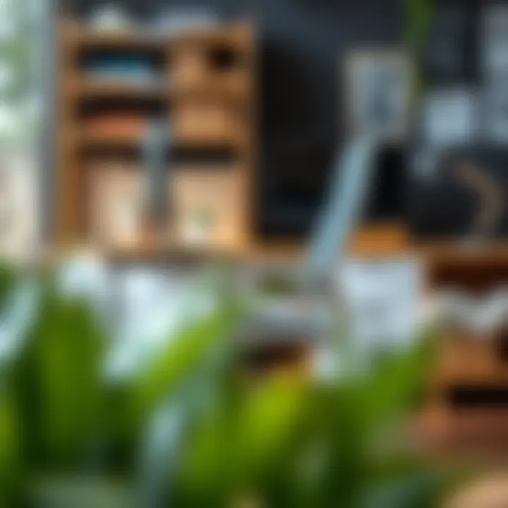 Stylish desk chair made of high-quality materials