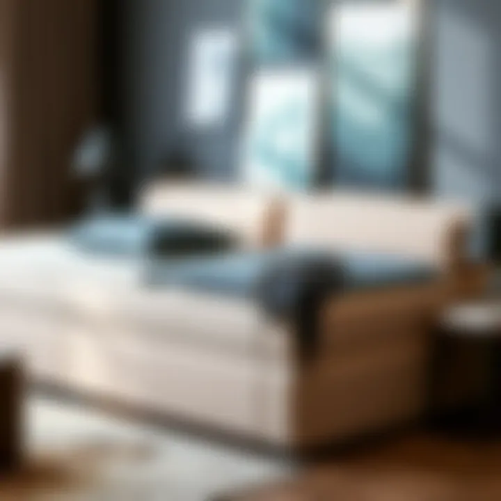 Innovative storage solutions in a daybed