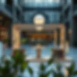 Innovative urban furniture featuring front-opening frames