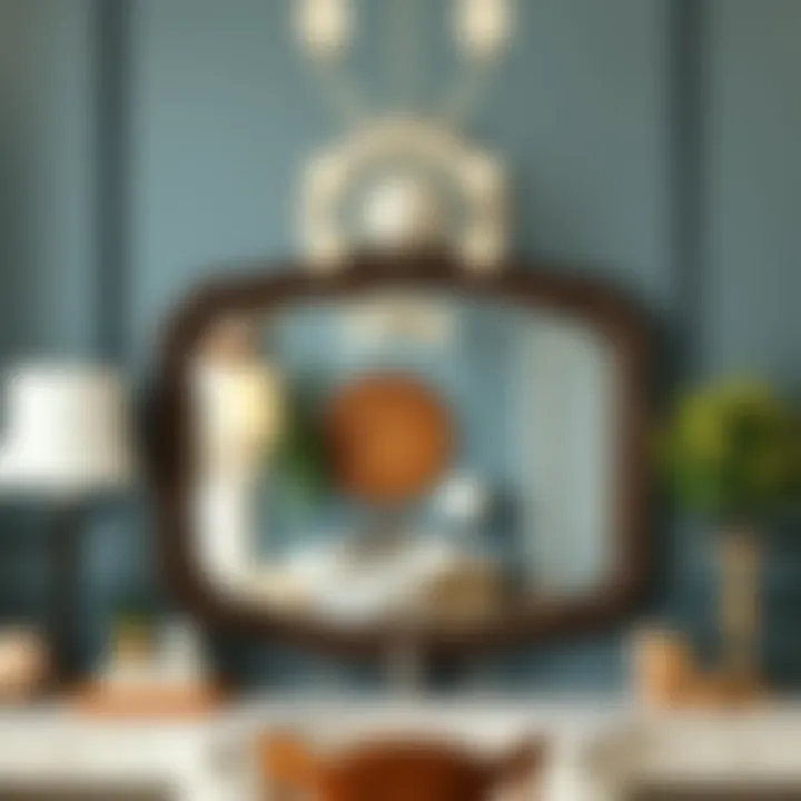 Timeless Charm: Vintage-Inspired Mirror Designs Vintage-inspired mirror reflecting classic interior elements
