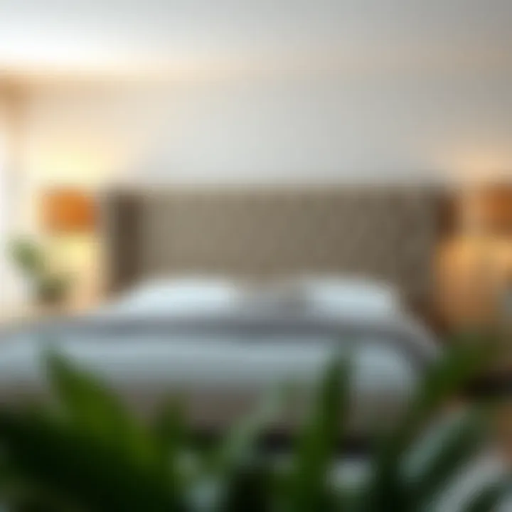 Maintenance Tips for Tufted King Bed in Serene Space Maintenance tips for a tufted king bed displayed in a serene setting