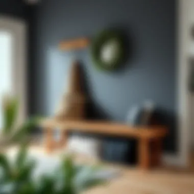 Versatile narrow bench made from reclaimed wood