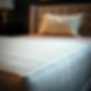 Premium Fabric and Texture of York Bed Close-up of the premium fabric and texture of the York bed