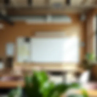 Transforming Learning Spaces Versatile white board setup in an urban classroom