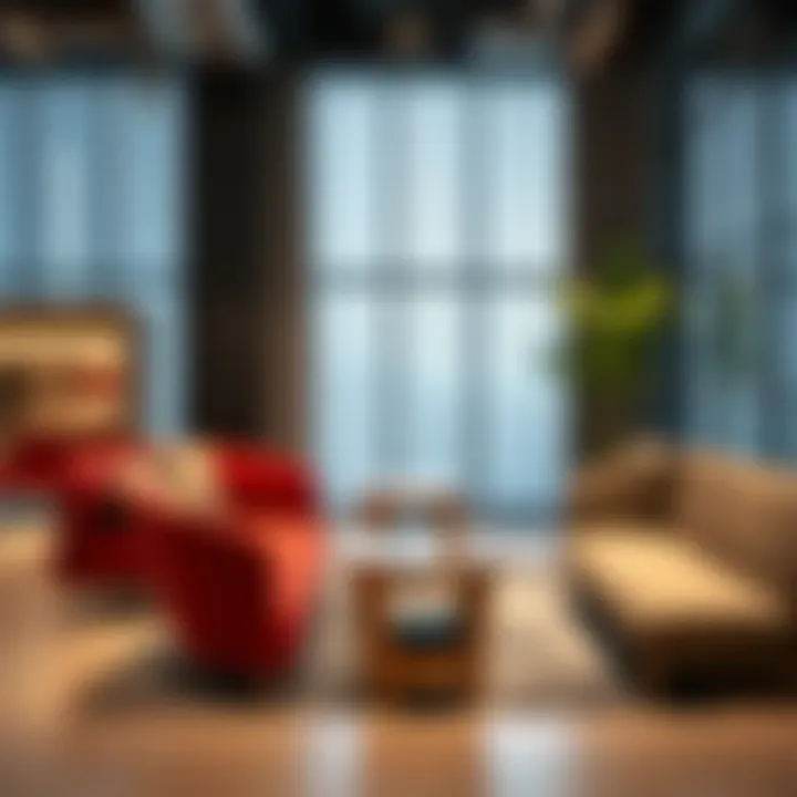 Elegant lounge seating design featuring innovative configurations