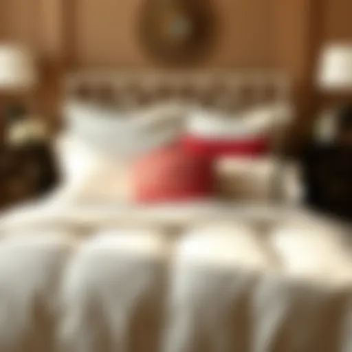 Elegant design of the Martha Stewart King Comforter Set