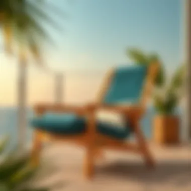 Durable Materials for Beach Comfort Materials used in beach balcony chair construction