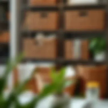 Efficient Basket Arrangement Efficient arrangement of baskets for optimal workspace accessibility