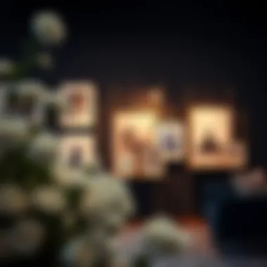 Artistic Presentation with Detolf Artistic Detolf stand displaying curated art pieces in a gallery-like setting