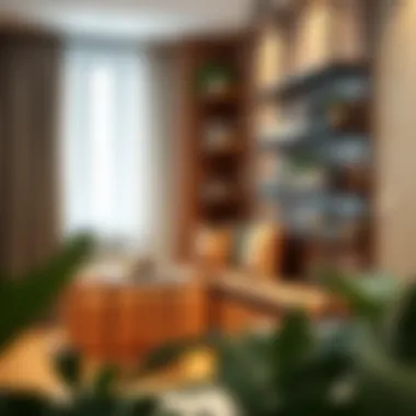 Stylish Corner Bench Design Elegant corner bench in modern apartment