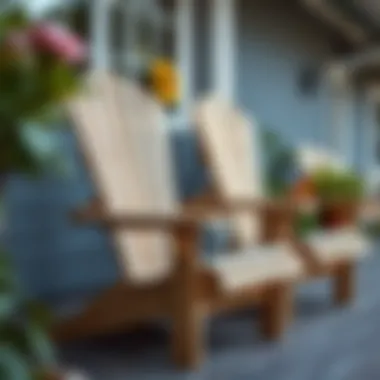 Maintenance tips for Adirondack chairs