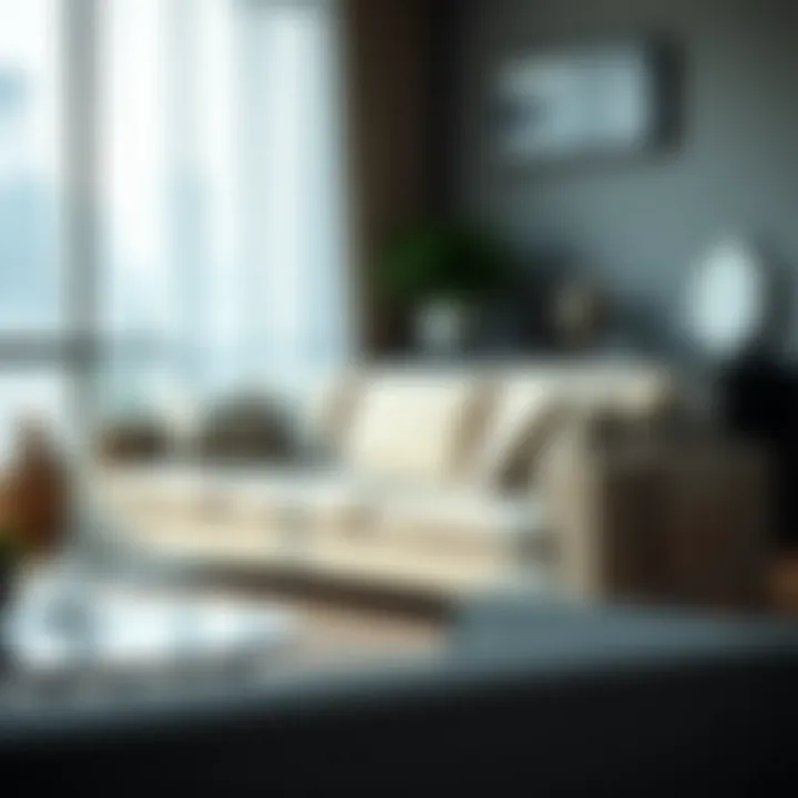 Stylish modern couch showcasing durable materials and elegant design