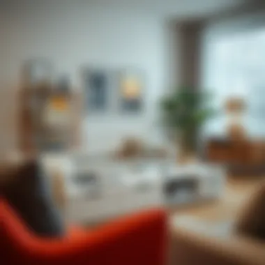 Innovative multi-functional storage table in a compact living space