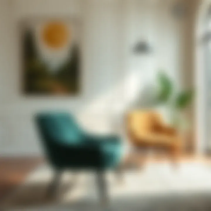 Sustainable materials used in the production of velvet chairs