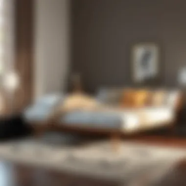 Daybed transitioning into a queen-sized bed, highlighting its versatile design.