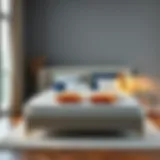 Elegant trundle bed showcasing a stylish design