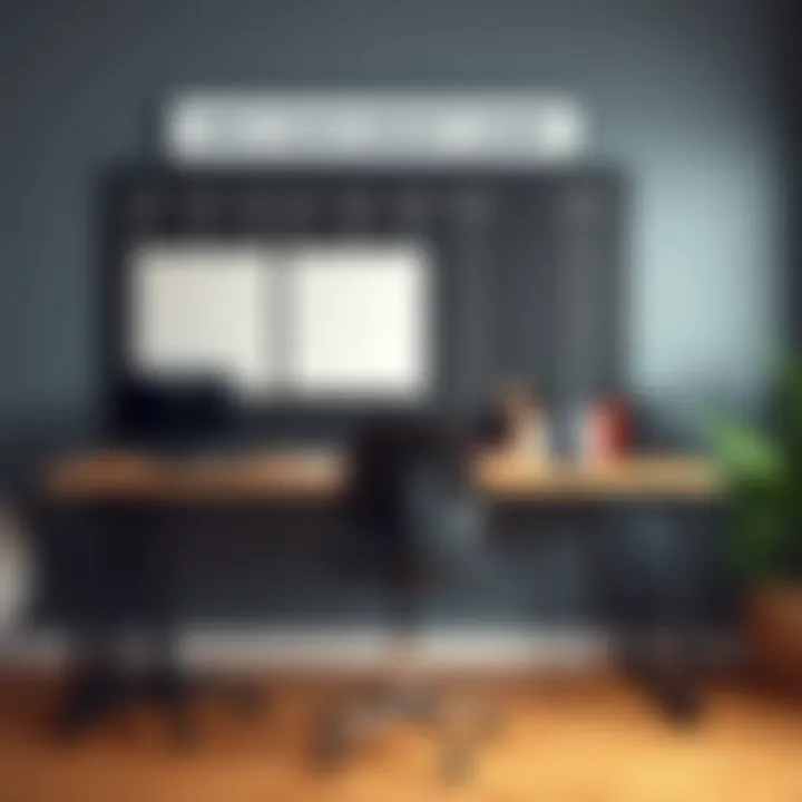 Comparison of various desk chair heights